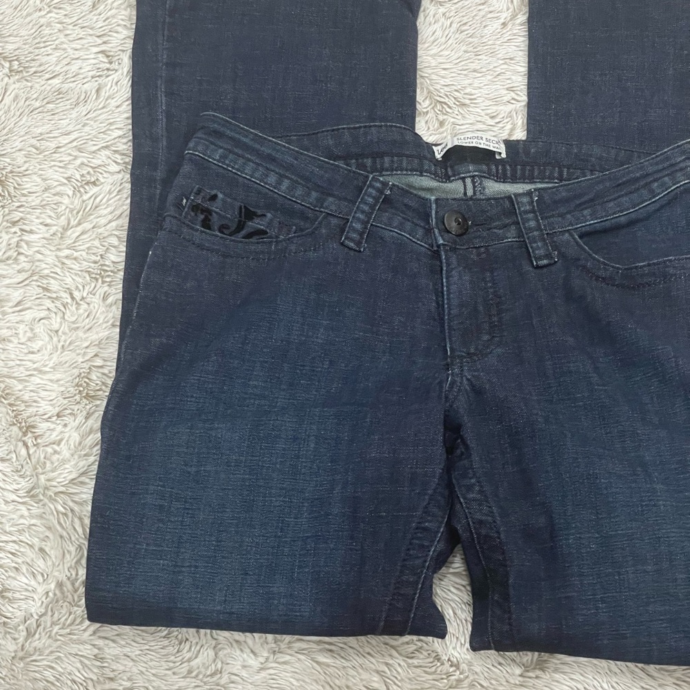 Lee Women's Deep Indigo Straight Leg Jeans - Picture 7 of 7